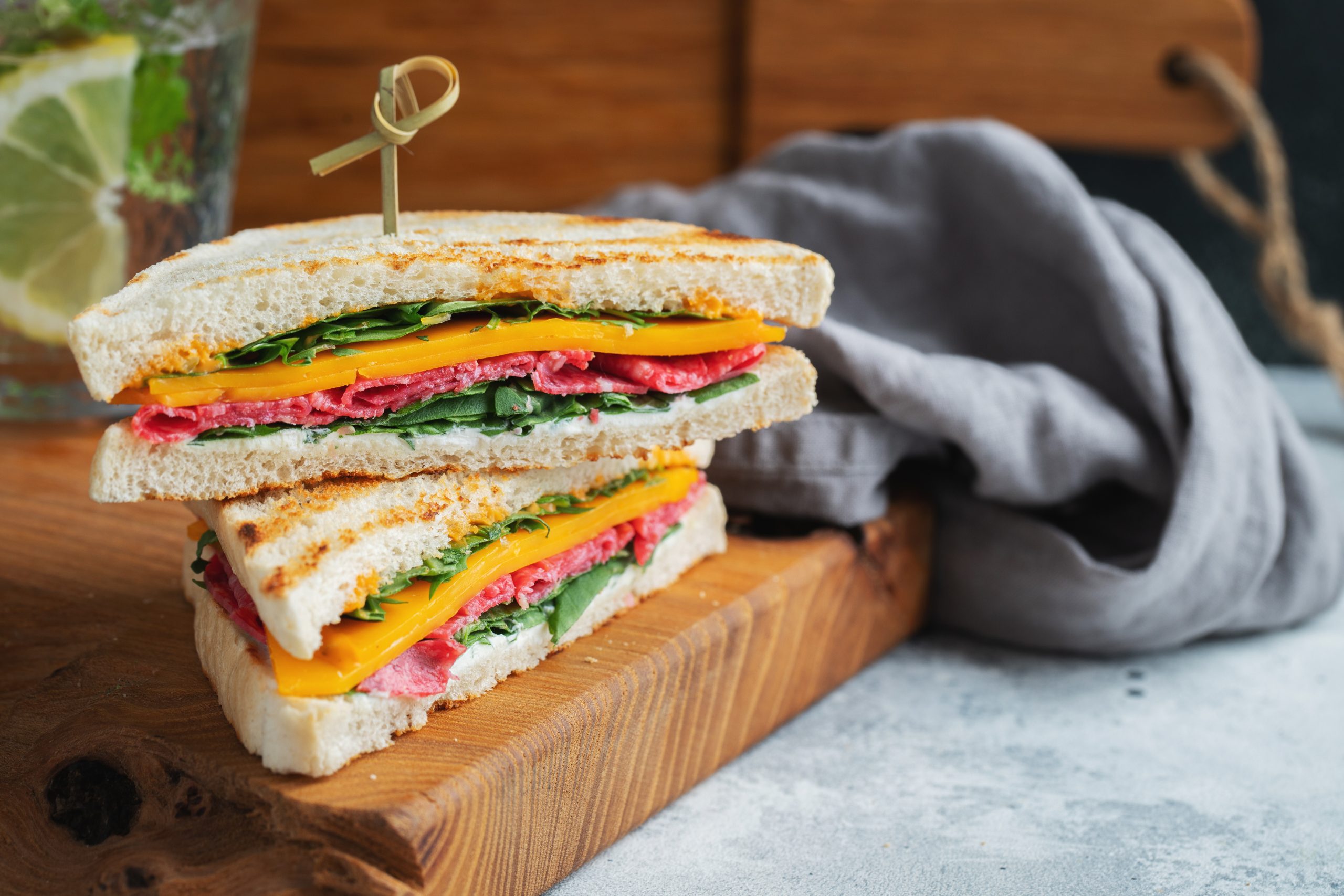 You are currently viewing Roast Beef, Cheese & Mustard Sandwich