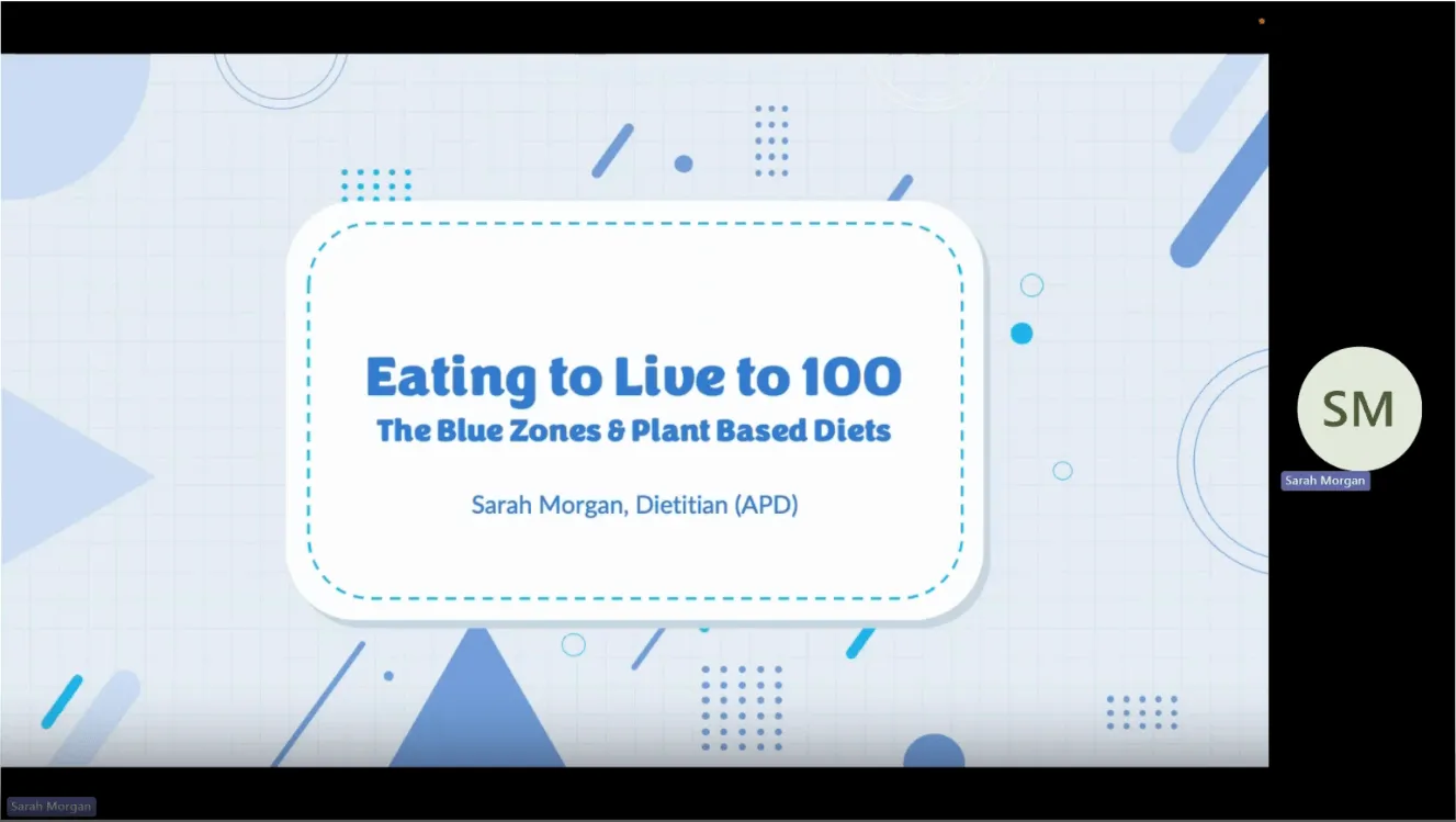 You are currently viewing What to Eat to Live to 100 with Sarah Morgan