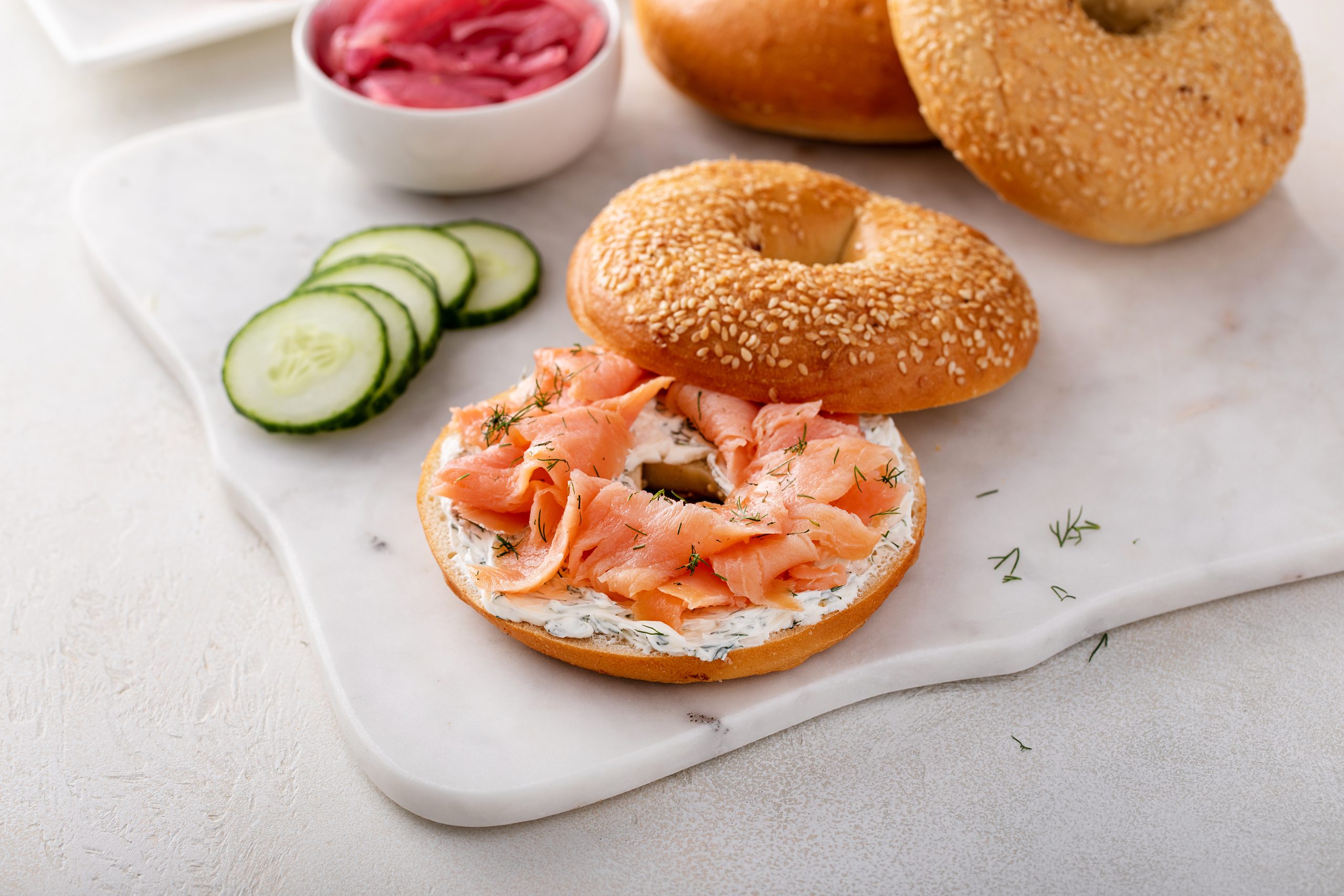 You are currently viewing Smoked Salmon Bagel
