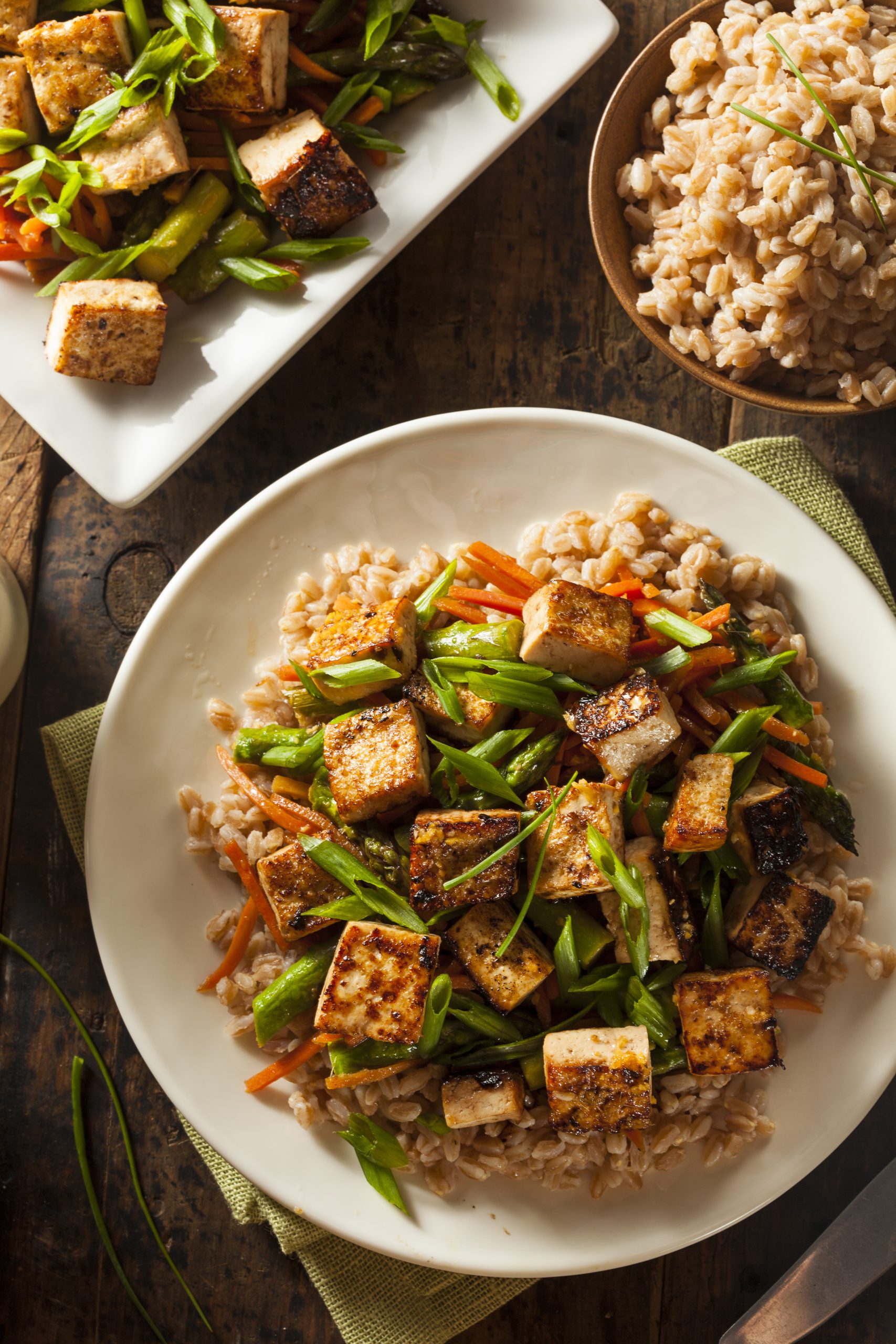 You are currently viewing Peanut Satay Tofu Stir-Fry