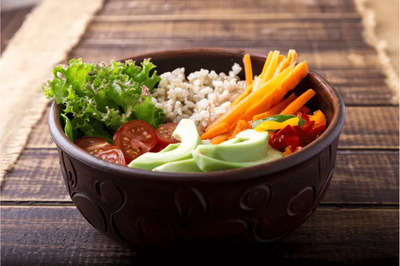 You are currently viewing Tofu and Hummus Buddha Bowl